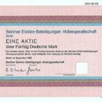 Berliner Elektro-Beteiligungen AG-1