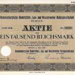 Brandenburgische Elektricitäts-, Gas-und Wasserwerke AG-1