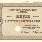 Schleppschiffahrt auf dem Neckar-2