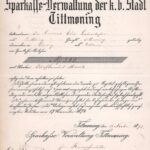 Sparkasse-Verwaltung der k.b. Stadt Tittmoning-1
