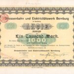 Strassenbahn und Elektricitätswerk Bernburg-1