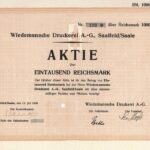 Wiedemannsche Druckerei AG, Saalfeld/Saale-1