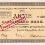 Zuckerfabrik Jülich Alex. Schoeller & Co.-2