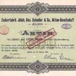 Zuckerfabrik Jülich Alex. Schoeller & Co.-1