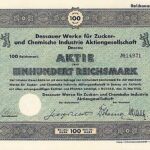 Dessauer Werke für Zucker-und Chemische Industrie AG-1