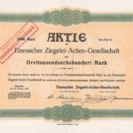 Eisenacher Ziegelei-AG, Eisenach-1