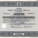 Fels Zement-und Dolomit-Werke AG-1