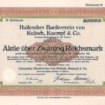 Hallescher Bankverein von Kulisch, Kaempf & Co.-1