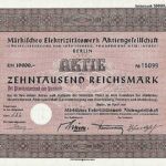 Märkisches Elektrizitätswerk AG-1