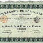 Boa-Vista Province de Minas Geraes Compagnie de-1