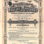 Etat de Maranhao Emprunt Extérieur 5 % Or 1910-1