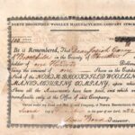 North Brookfield Woollen Manufacturing Company Stock-1