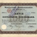 Westfaelische Bankkommandite Ohm, Hernekamp & Co.-1