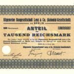 Allgemeine Baugesellschaft Lenz & Co. (Kolonial-Gesellschaft)-1
