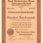 Bank Elektrischer Werte AG-1