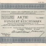 Chemische Fabrik und Farbwerke Dr. Koll & Spitz AG-1